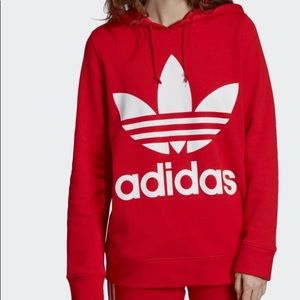ADIDAS VDAY Red Trefoil Hoody
